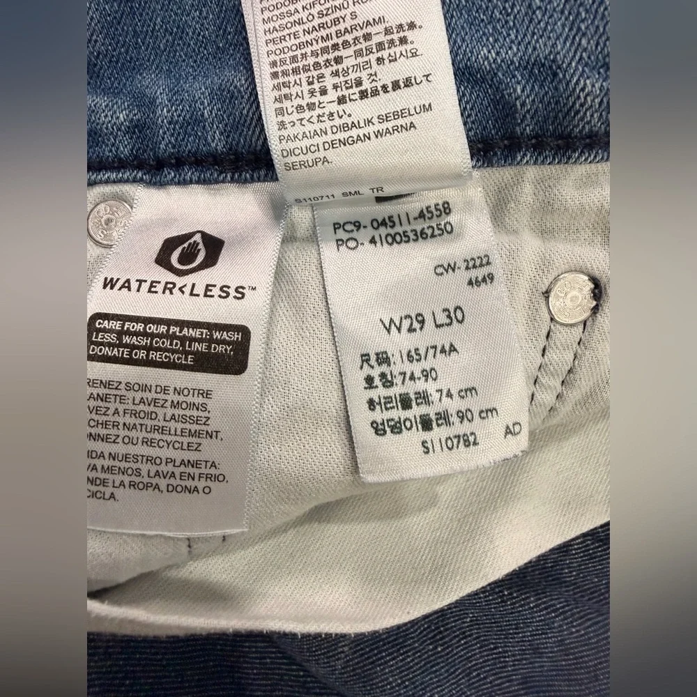Levi's Men's Slim Jeans in Light Blue 29x30